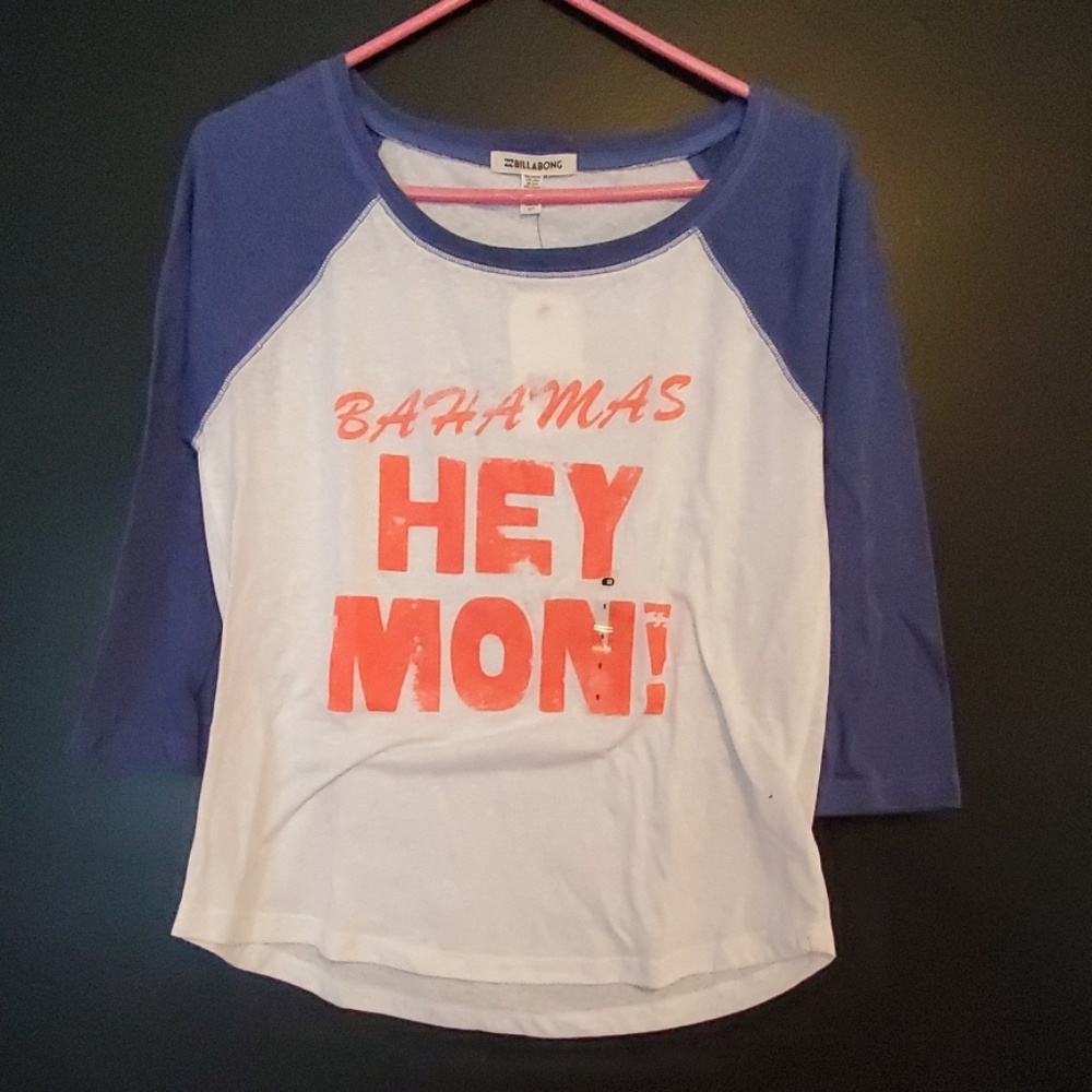 3/4 sleeve tee